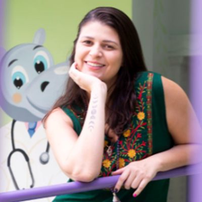 Foto de Linave Vieira, oncologista pediátrica